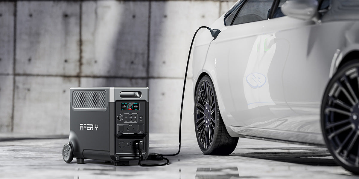 Can You Charge EVs with a Solar Generator? – AFERIY US