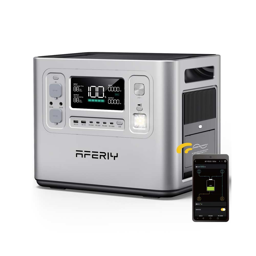 AFERIY P210 Portable Power Station 2400W 2048Wh