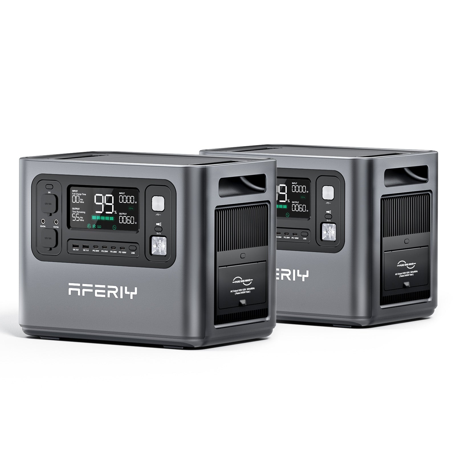 AFERIY P210 Portable Power Station 2400W 2048Wh